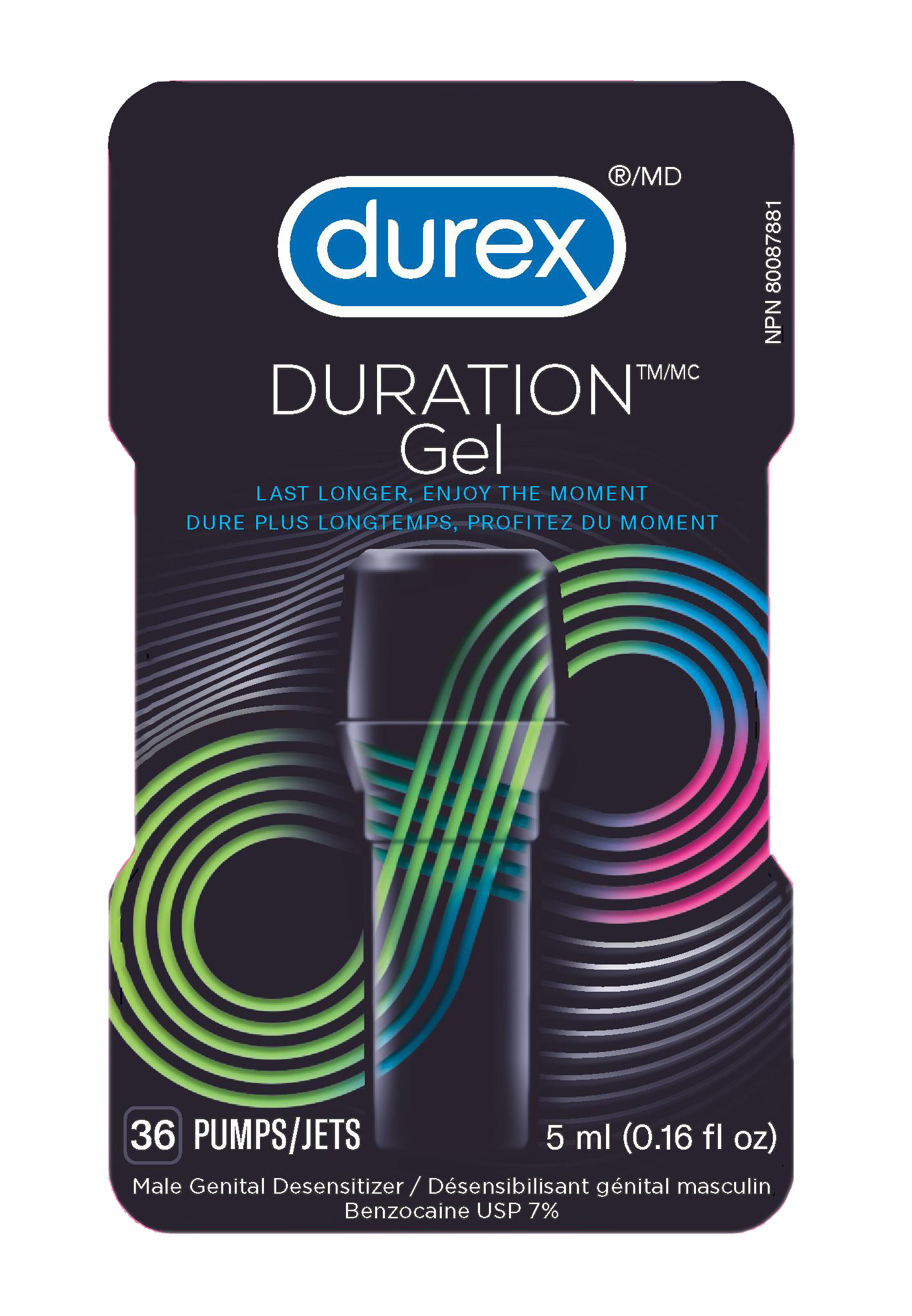 DUREX® Duration™ Gel Lubricant (Canada)